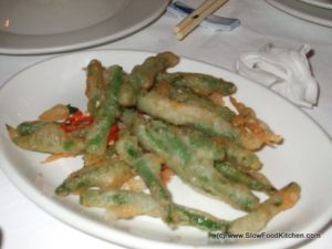 Tempura green beans Tempura green beans