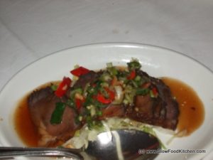 Dried beef boiled in wine 5 spice with hidden bird's eye chilli Dried beef boiled in wine 5 spice with hidden bird's eye chilli