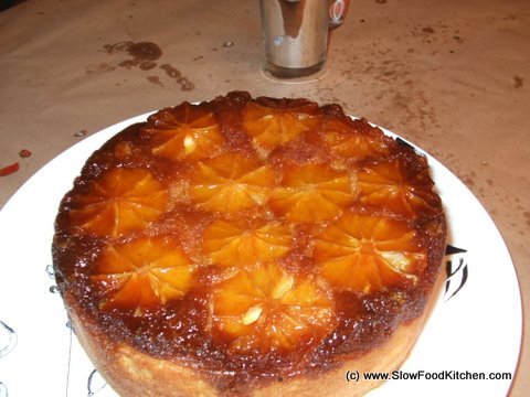 Orange Polenta Cake 