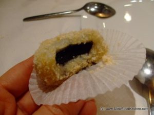 Black Sesame Glutinous Rice Balls