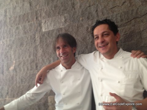 Francesco Mazzei and Davide Oldani