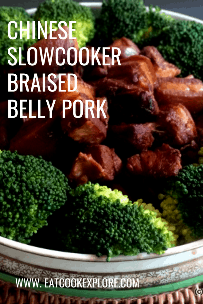 chinese slow cooker braised belly pork