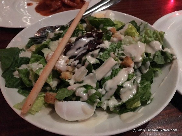 The Meat Co Caesar Salad with Bilitong