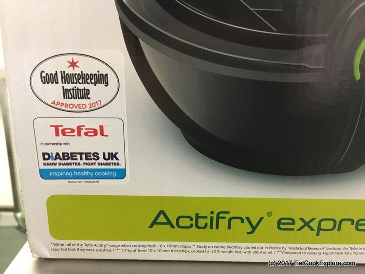 The Crazy Kitchen: Bolognaise and Chips in the Tefal Actifry Family Express  XL