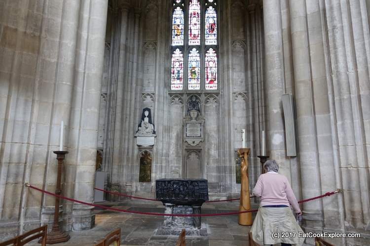 Winchester Cathedral The Tournai marble font