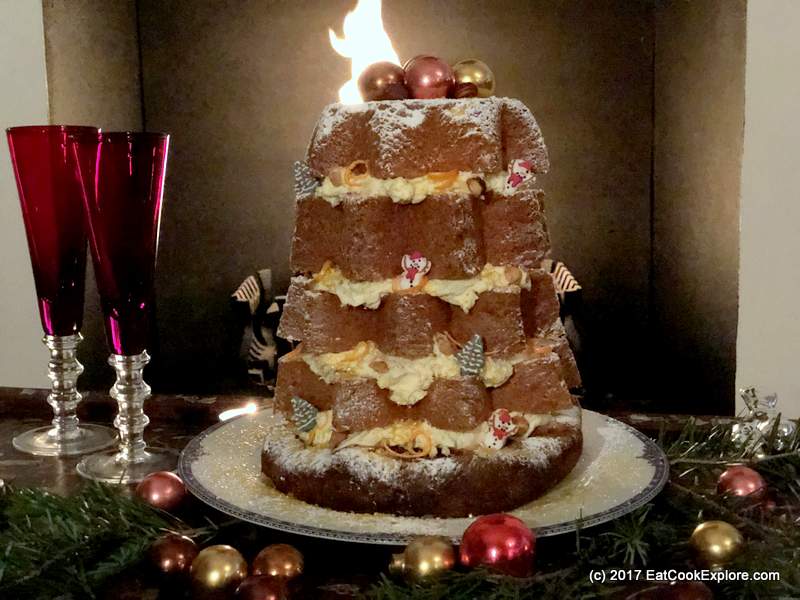 Pandoro Italian Christmas Cake Recipe - An Italian in my Kitchen