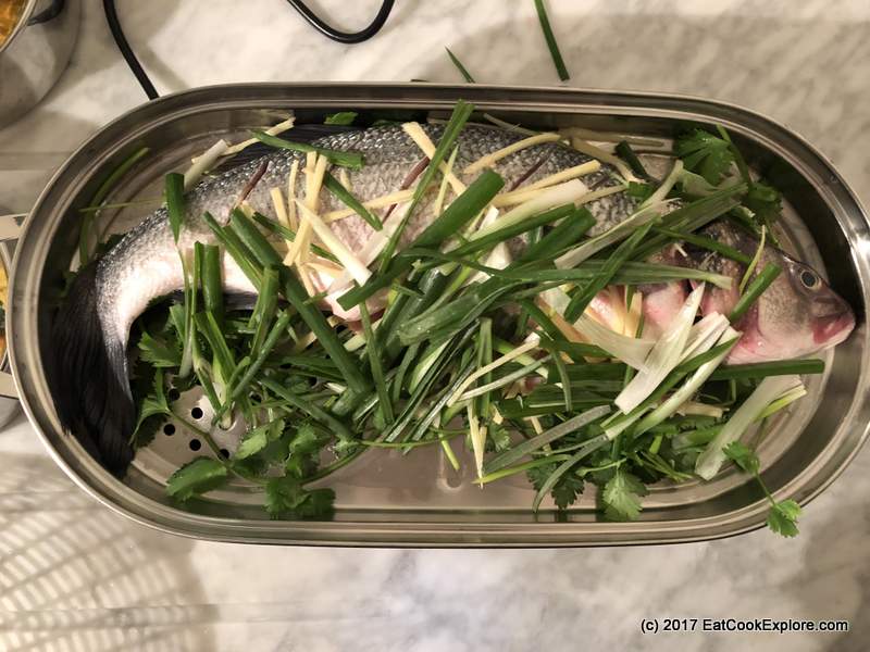 Sage The Steam Zone Steamed Whole Sea Bass
