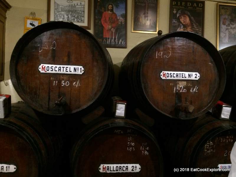 wine casks at Antigua Casa de Guardia (1)